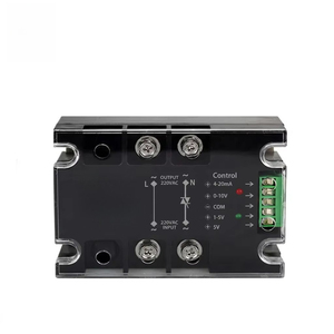 Regulador de Voltaje Monofásico Mejorado de 60A 80A, Relé de CA 220/380VAC, Módulo Estabilizador de Voltaje SSR 4-20MA 0-10V 0-5V DTY - Product Image 5