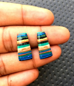 2020 Venta al por mayor de alta calidad Natural Arco Iris Calcsilica cabujón genuino suave forma elegante producto superior - Product Image 2