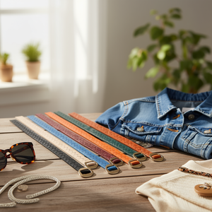 <b>Braided</b> Chunky PU Leather Belt 7Cm Width For Women And Men Fashion <b>Accessory</b> - Product Image 2