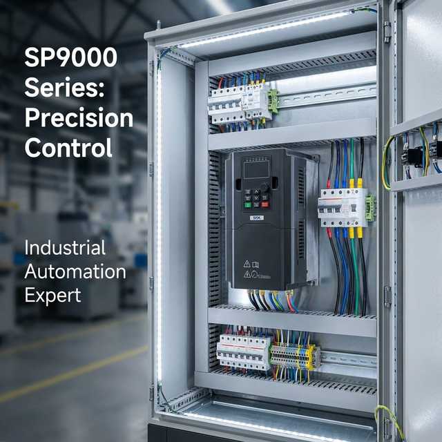 SP9000 Solar Pump Inverter VFD Vector Control 220V 380V Auto-Switching Three Phase for Farm Irrigation Motor