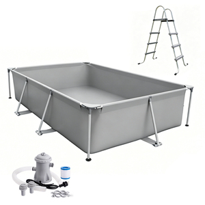 <span class=keywords><strong>Piscine</strong></span> à structure PVC avec système de <span class=keywords><strong>filtration</strong></span> intégré - Product Image 1