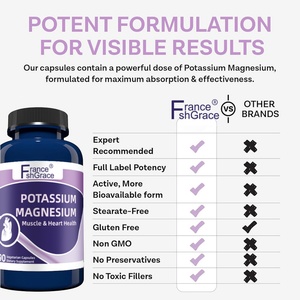 Suplemento Personalizado de Potasio y Magnesio, 90 Cápsulas, Apoya la Salud Vascular en Adultos, Cápsulas de Potasio y Magnesio - Product Image 4