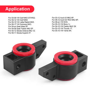 Kit de Bujes de Poliuretano para Brazo de Control Delantero de Automóvil VW Golf Caddy Jetta, Brazo de Control Inferior Trasero Derecho Compatible con Skoda Seat - Product Image 5