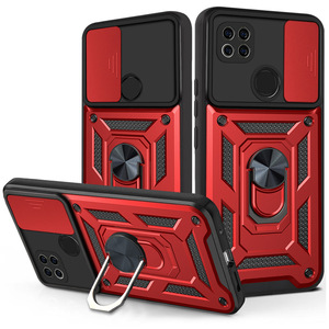 Funda protectora para Xiaomi Redmi <span class=keywords><strong>9C</strong></span>, con anillo de Metal, magnética, para teléfono móvil - Product Image 1