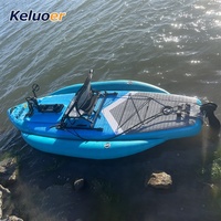 Planche de SUP gonflable portable pour l'extérieur, bateau de pêche, planche de surf, kayak