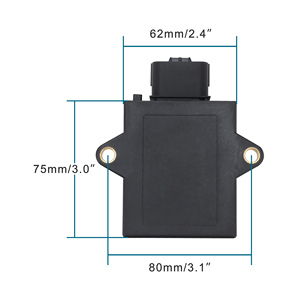 Goofit 18 Pin xe máy CDI đơn vị ECU mô-đun đánh lửa thay thế cho GY6 động cơ 169cc 170cc EFI jonway GTX 250 EFI 200 - Product Image 2