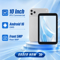 Tablet Android Personalizada de Fábrica, Pedidos al por Mayor, Android 16, 10 Pulgadas, 4G LTE, Doble SIM, WiFi
