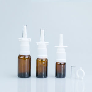 Flacon pulvérisateur <span class=keywords><strong>nasal</strong></span> en verre ambré de 15 ml, 20 ml, 30 ml, 50 ml, 60 ml, 100 ml pour cosmétiques et produits pharmaceutiques, contre la congestion et la rhinite, <span class=keywords><strong>anti</strong></span>-<span class=keywords><strong>allergie</strong></span> - Product Image 4