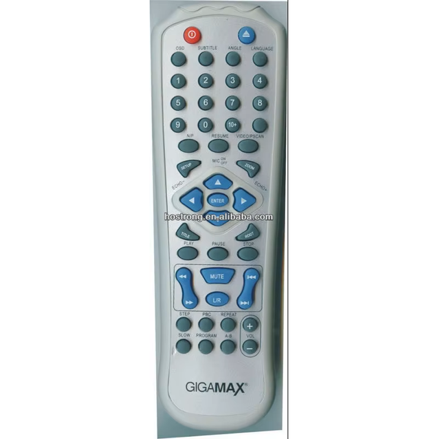 DVD GIGAMAX Remote Control Factory OEM ODM for Satellite Receiver Smart Set Top TV Box STB Support Custom