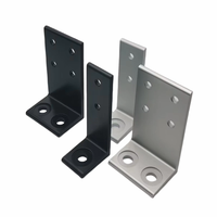 Fixations pour meubles et chaises de table, supports métalliques à angle droit de 90 degrés, acier inoxydable/acier/fer