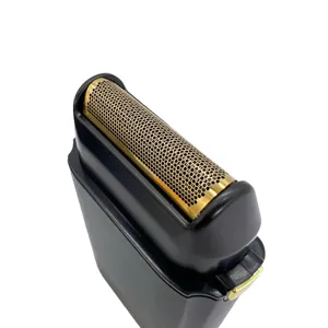 <span class=keywords><strong>Rasoir</strong></span> électrique pour hommes rechargeable par USB avec lame en acier inoxydable Surface miroir pour la coupe de la barbe domestique Poignée en plastique - Product Image 3