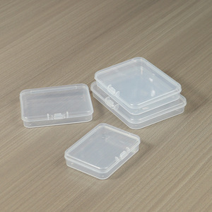 Rectangular Plastic <b>Storage</b> <b>Box</b> With Lid For Office Desktop Organizing <b>Small</b> Parts Accessories Hardware Tools PP Material - Product Image 4
