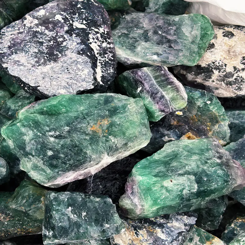 Fluorite, pietre di Fluorite di Caf2 80%-98%