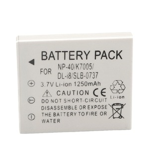 NP-40 1250mAh FNP40 Battery for Fujifilm FinePix 40i F402 F455 Zoom CE RoHS Certified Wholesale Bulk Tier 1 Quality - Product Image 1