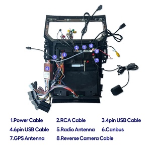 Tesla Phong Cách Android Xe Stereo 6 + 128 Màn Hình Thẳng Đứng Với <span class=keywords><strong>GPS</strong></span> Carplay Android Tự Động Đa Phương Tiện Player Cho <span class=keywords><strong>Ford</strong></span> Explorer 2011-2019 - Product Image 4