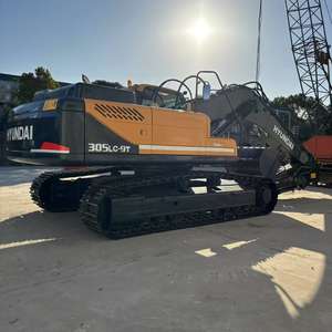 Excavatrice Hyundai 305LC-9T d'occasion de haute qualité, 30 tonnes, moteur Cummins, excellent état, moteur, boîte de vitesses, roulement, pompe disponibles en stock - Product Image 1