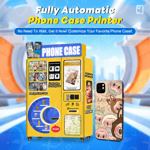 Imprimante de coques de téléphone intelligente 3D UV personnalisée <span class=keywords><strong>XYZ</strong></span>, 7 couleurs, impression 3D, machine distributrice, SDK, Wi-Fi, paiement multiple - Product Image 2