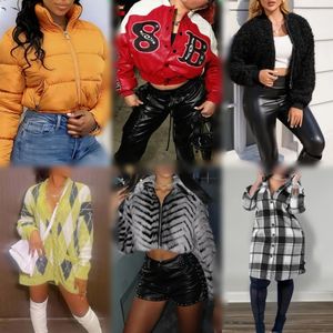 Liquidation de vestes pour femmes d'automne et d'hiver, vestes tendance et décontractées, vente en gros de vestes en vrac - Product Image 3