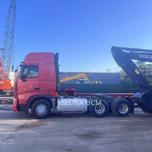 SINOTRUK Howo 6x4 Tracteur d'occasion T7H 540 ch Diesel Transmission manuelle Service lourd Conduite à gauche à vendre - Product Image 5