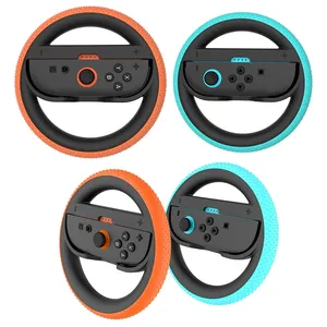 Impugnatura per volante volante da corsa per Nintendo <span class=keywords><strong>Switch</strong></span> 2 Joy Con accessori per gioco impugnatura a mano porta ruote per <span class=keywords><strong>Mario</strong></span> Kart World - Product Image 3