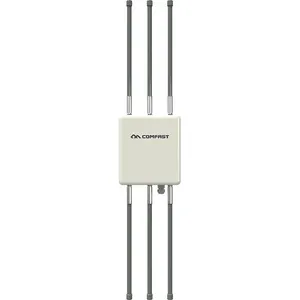 Antenas de alto rendimiento 2. V2 8dBi 3 *, cubierta de 360 grados, Chipset AP Qualcomm para exteriores, punto de acceso de 2,4 GHz y 5,8 Mbps