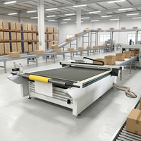 Máquina de Corte Oscilante CNC para Tablero de PVC, Tablero KT, Cartón Corrugado, Material de Embalaje Publicitario