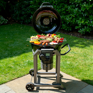 <span class=keywords><strong>Brasero</strong></span> sur trépied en fer forgé style classique OEM 22 pouces avec support pour casseroles et grille suspendue pour jardin, cour et <span class=keywords><strong>barbecue</strong></span> - Product Image 4