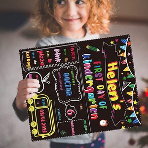 Offre Spéciale : Tableaux décoratifs en bois 10x12 pouces, Tableaux scolaires, Tableaux noirs pour enfants, Petits tableaux noirs pour la rentrée scolaire - Product Image 6