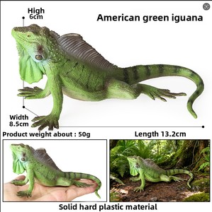 จิ้งจกเต่าทองเจ็ดดาวจำลองแมลงสัตว์เลื้อยคลานแมลงพีวีซีแข็งของเล่นเสริมสร้างความรู้สำหรับเด็ก - Product Image 2