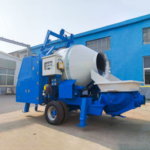 مضخة خرسانة صغيرة متنقلة مع خلاط بسعر تنافسي - Product Image 4