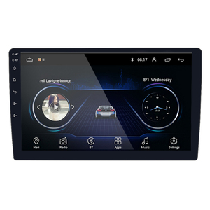 Sıcak satış 9 inç 2din Android 13 araba stereo 10 "tam dokunmatik ekran Gps araba radyo Wifi kamera ile araç Dvd oynatıcı oyuncu