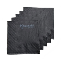 Serviettes en papier de qualité événementielle, serviettes de cocktail et serviettes de cocktail personnalisées, papier de soie imprimé sur mesure pour la décoration de fêtes et banquets