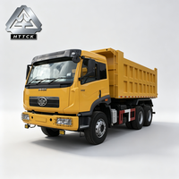 Camion benne Euro III Jiefang Xin Da Wei 6x4, LHD/RHD en option, faible coût d'entretien pour les marchés émergents