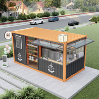 Conteneur d'expédition en acier personnalisé DYCE1 durable préfabriqué pour restaurants et fast-food fabriqué en Chine