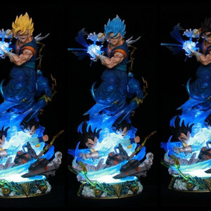 LS <span class=keywords><strong>Super</strong></span> Frozen Japan 1/<span class=keywords><strong>6</strong></span> Figurine Lumineuse à Trois Têtes, Nouveau Modèle en PVC, Accessoire Anime avec Emballage d'Origine <span class=keywords><strong>Vegeta</strong></span> Bejitto - Product Image 4
