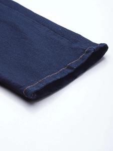 Jeans pour hommes, coupe slim, extensible, denim confortable, pour un usage quotidien, décontracté, travail, voyage, mode urbaine moderne - Product Image 2