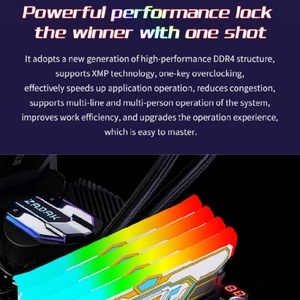 オリジナルゲームRGBメモリRamstaシリーズクライマックスDDR5 16GB X2 5600Mhz/6400Mhz/7200Mhz <span class=keywords><strong>LED</strong></span>ライト付きデスクトップ用在庫あり - Product Image 4
