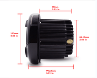 HASDA-Vente chaude étanche marine 6.5 pouces haut-parleurs H-065 * 4 + DAB BT Marine Radio Play H-311D + câble de données USB + antenne-SUIT