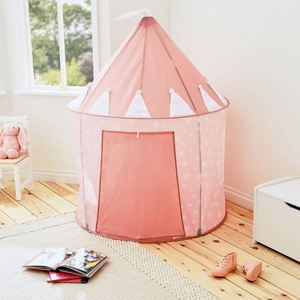 Tente de jeu château de princesse pop-up unisexe en polyester, jouet doux pour enfants, vente en gros d'usine - Product Image 2