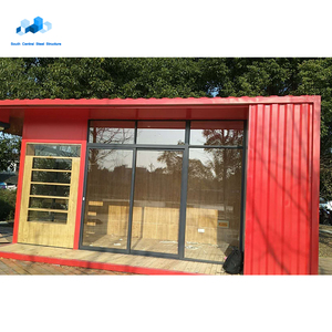 Casa Prefabricada Modular de <span class=keywords><strong>Techo</strong></span> <span class=keywords><strong>Plano</strong></span> de Bajo Costo, Kit de Vivienda en Contenedor Prefabricado - Product Image 4