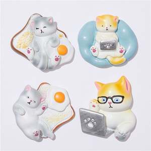 Grandes dijes de resina Kitty Computer Sofa Lento Big DIY Decor - Product Image 1