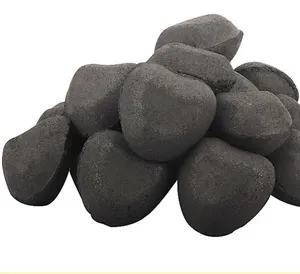 Herhangi bir kimyasal olmadan toptan 100% doğal barbekü kömür hiçbir bağlayıcı hiçbir koku hiçbir duman kömür siyah hızlı yanan kömür alıcılar