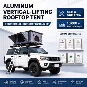 <span class=keywords><strong>Tente</strong></span> de toit de voiture avec logo personnalisé, camping en plein air, <span class=keywords><strong>tente</strong></span> de toit de voiture en aluminium à coque rigide, <span class=keywords><strong>tente</strong></span> de toit de voiture pop-up - Product Image 1
