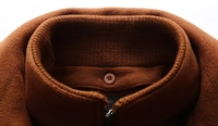 Manteau long chaud grande taille coupe-vent pour homme, pardessus en laine décontracté, trench-coat élégant, manteau d'hiver pour homme à double col