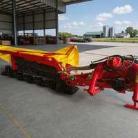 Faucheuse-Conditionneuse à Disques à Large Portée, Lames Allemandes, Diamètre de Coupe 19,7 pouces, Vitesse de Travail 4-15 km/h, Garantie 1 An pour Tracteur