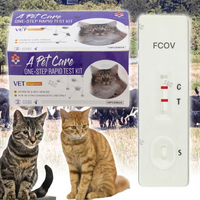 Bandelettes de test pour animaux de compagnie : Tests rapides de diagnostic à domicile pour la détection de Giardia et de Cryptosporidium chez le chat