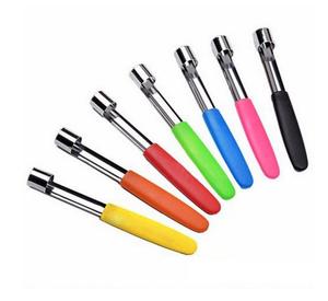 Outil de cuisine en gros H977 : Dénoyauteur de fruits multi-couleurs en forme de poire, facile à utiliser, en PP et acier inoxydable - Product Image 4