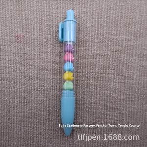 Stylo d'examen pour étudiants, créatif, amusant, DIY, mignon, à séchage rapide, encre <span class=keywords><strong>gel</strong></span> noire, anti-stress, à <span class=keywords><strong>action</strong></span> par pression, en plastique durable - Product Image 6