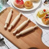 Rouleau à pâtisserie miniature en bois LOMATO pour enfants, jouet éducatif, écologique, de haute qualité, personnalisable, sûr et durable, vente en gros