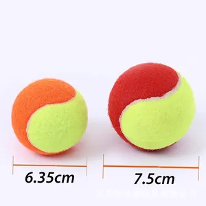 2023ビーチテニスボールオレンジソフトテニスボール低加圧子供/子供トレーニングテニスボール